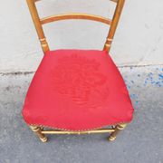Chaise doré