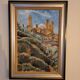 Oil painting by Hans Lindén / 1938 / San Gimignano, Italy