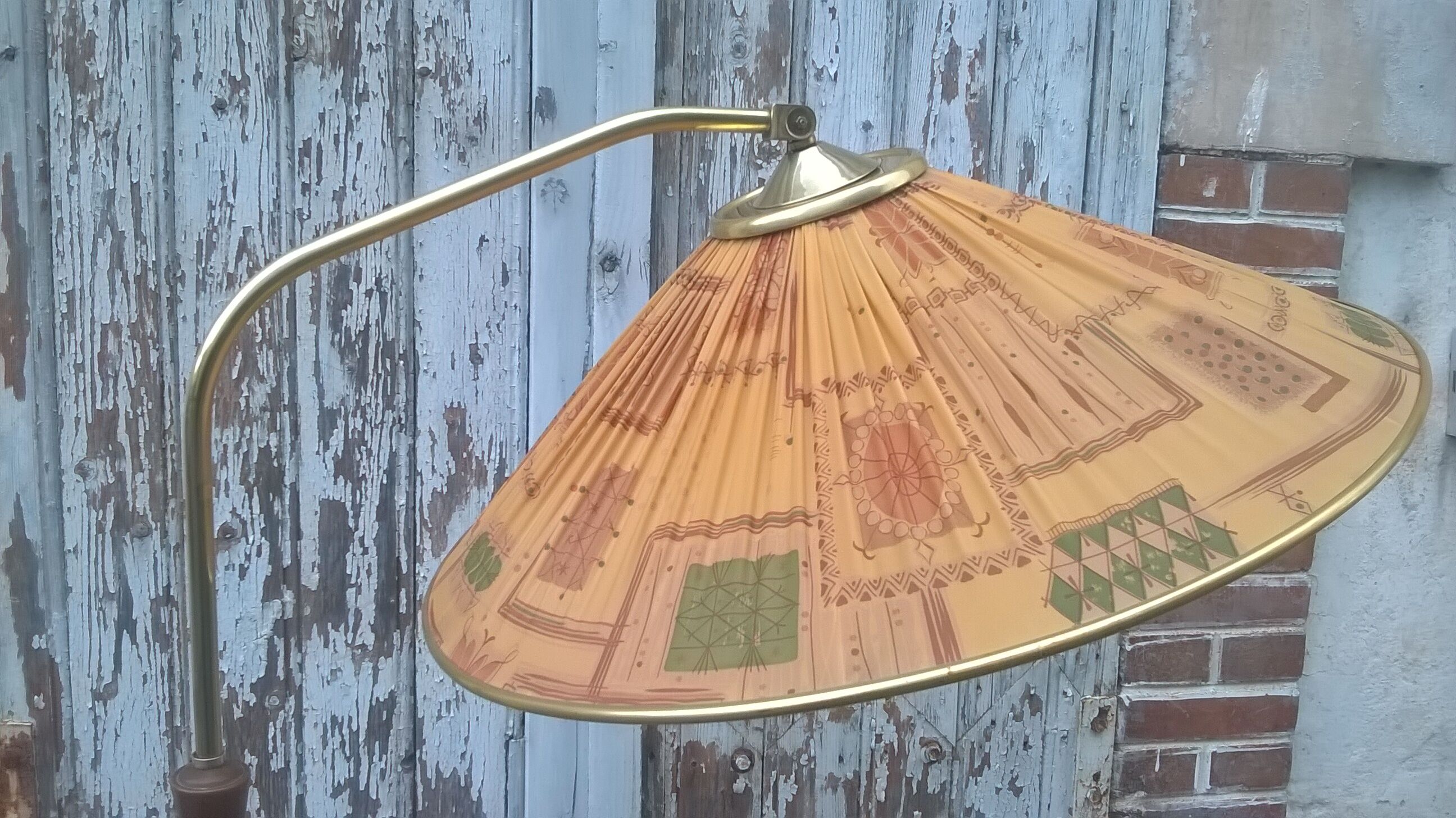 Side table floor lamp 1960