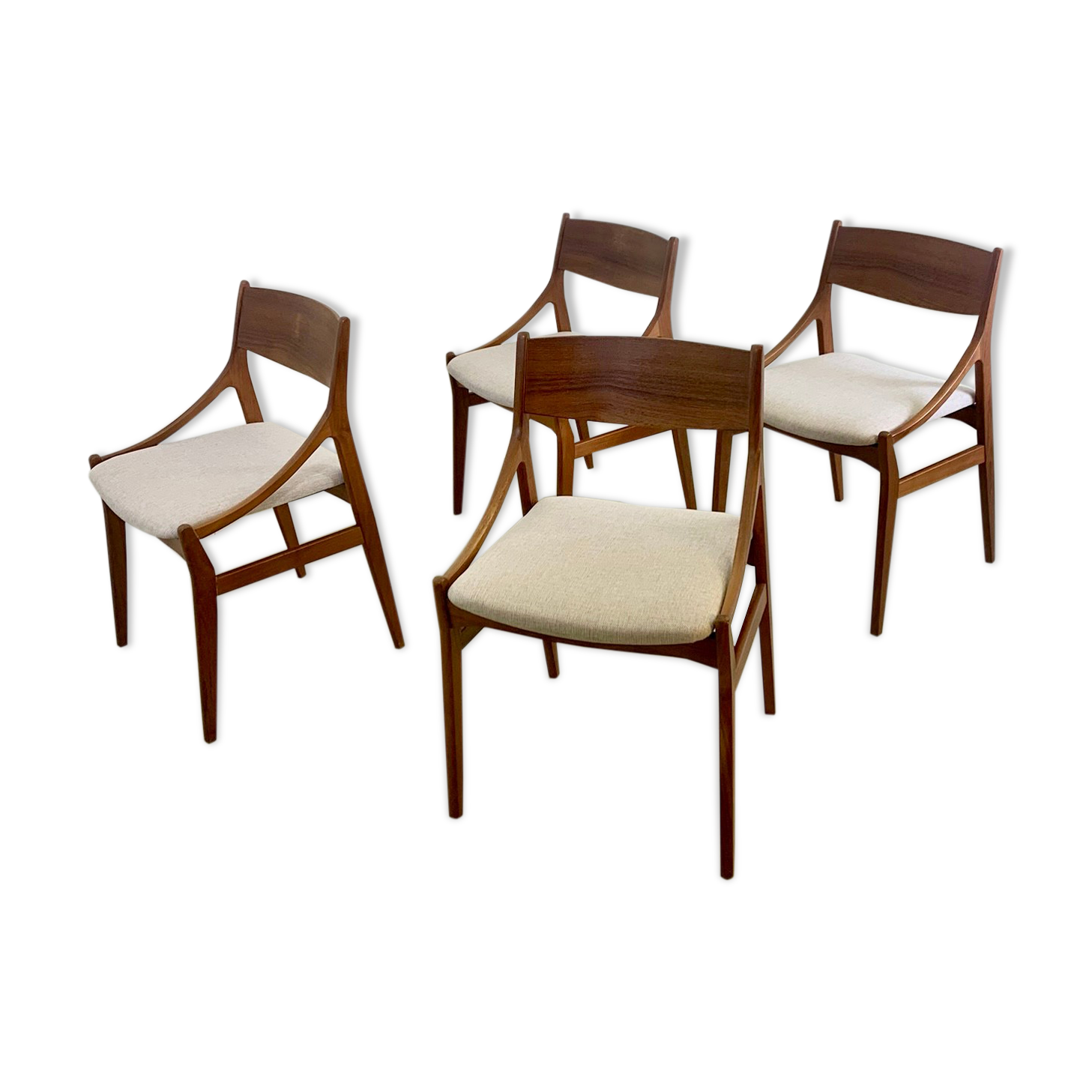 4 chairs by Vestervig Eriksen, 1960