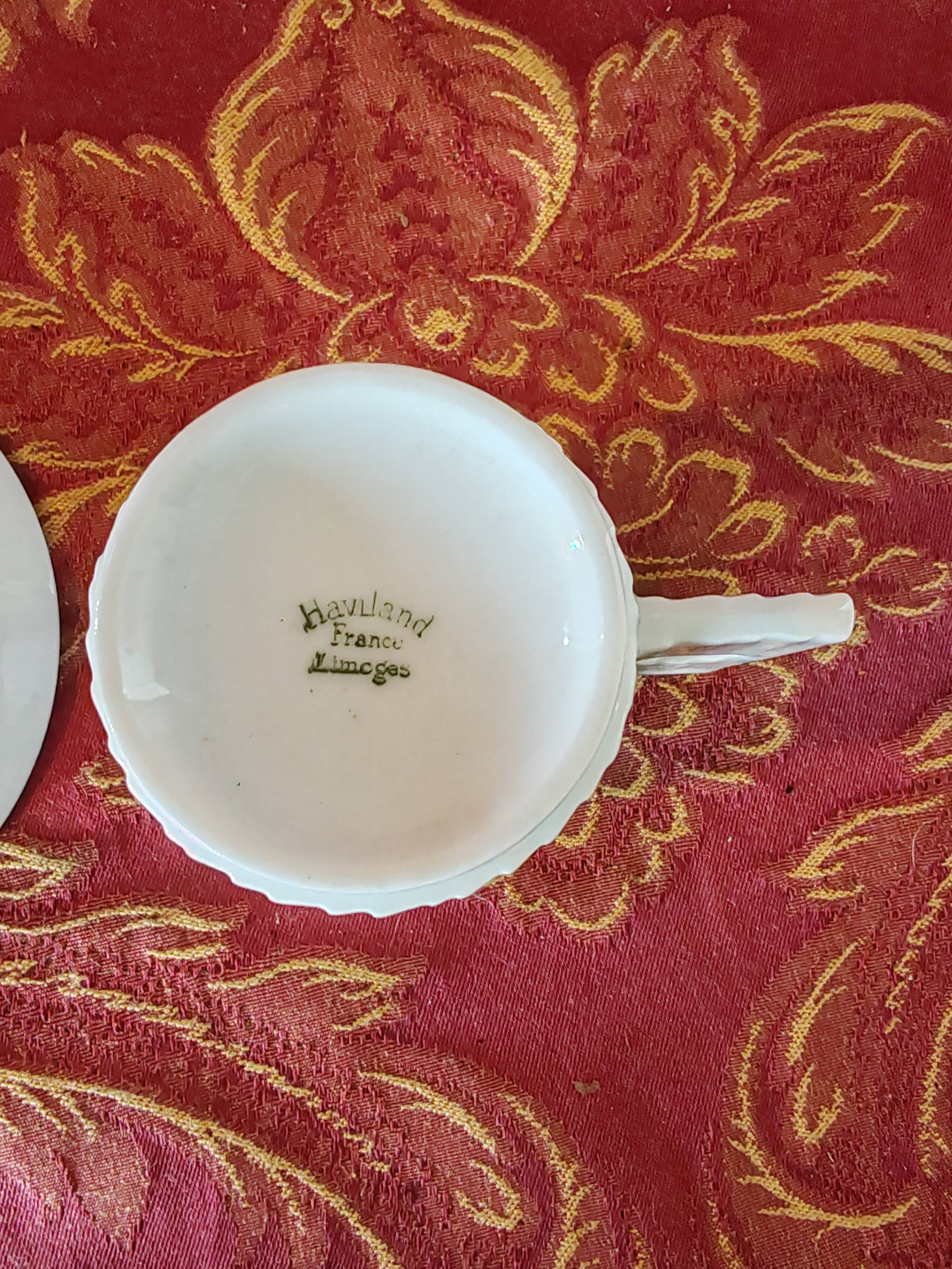Haviland Limoges France Porcelain Coffee Set