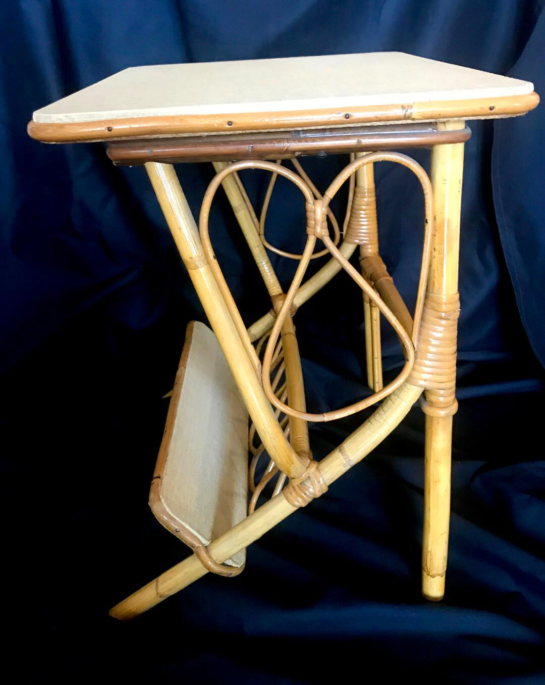 Rattan coffee table