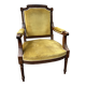 Louis XVI style oak chair