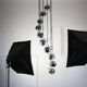 Suspension cascade de Guzzini pour Meblo