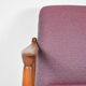 Original restored armchair GFM-64, signed by designer E.Homa, 1960s