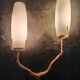 Brutalist wall sconces – Arlus House – Vintage 1960