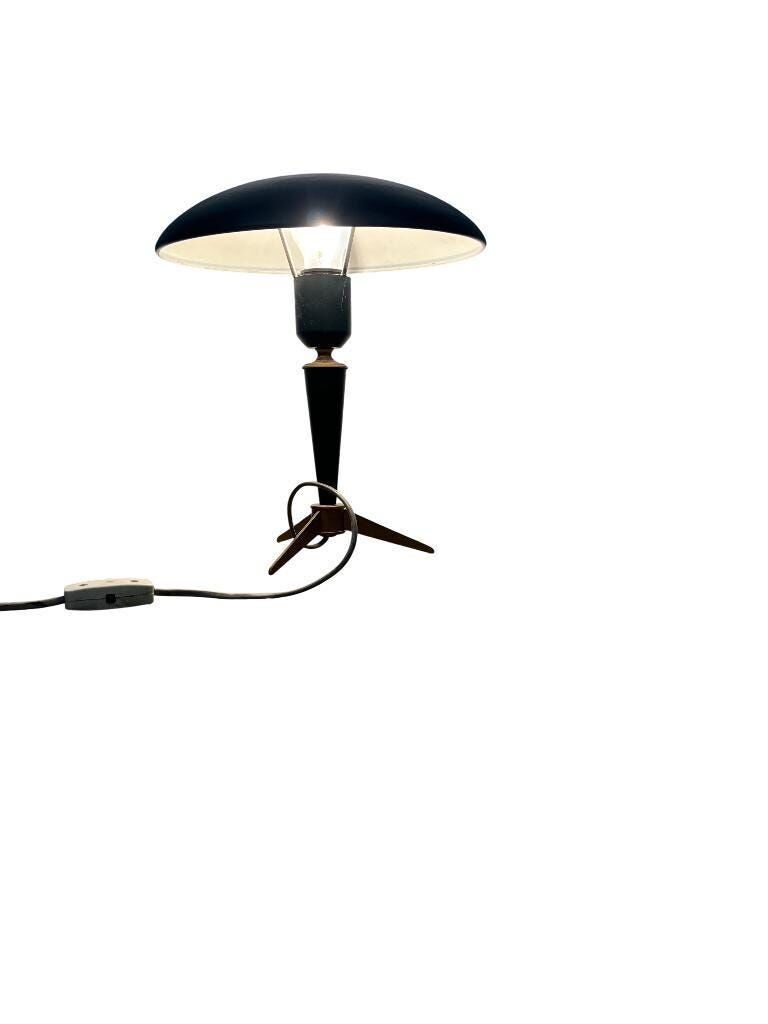 Vintage tripod desk lamp Bijou Louis Kalff