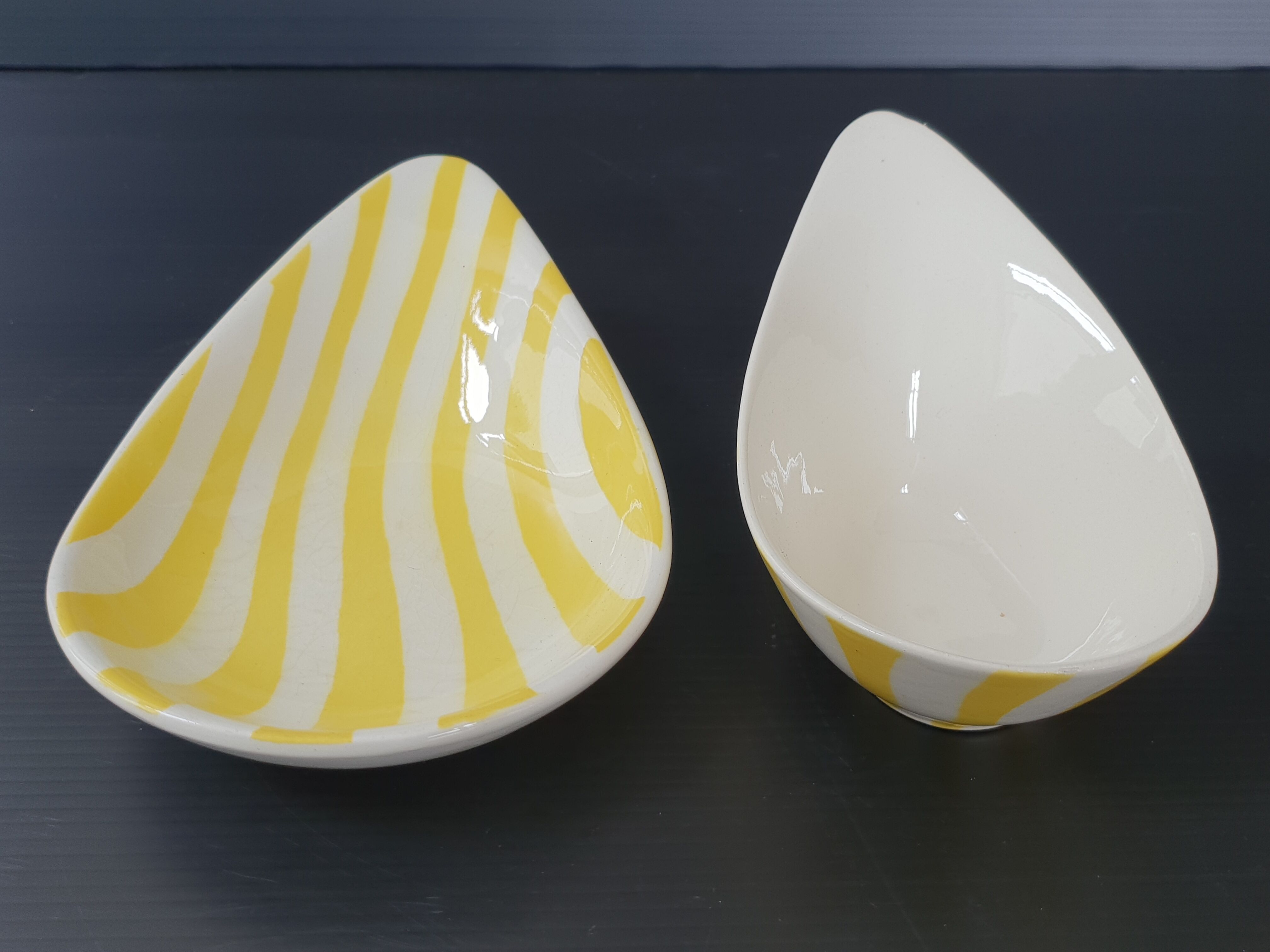 Ramequin & Sauceboat Salins 1950 vintage