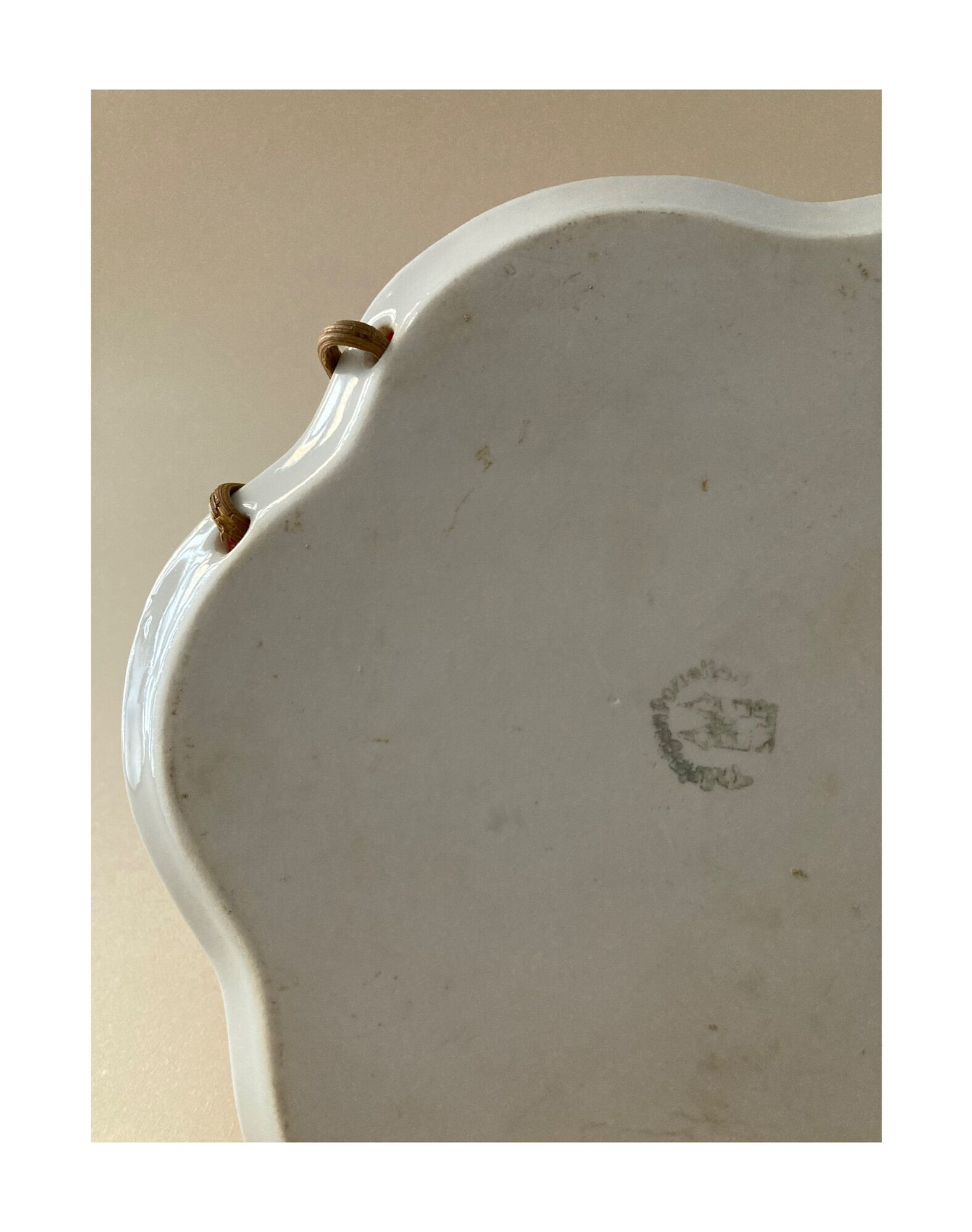 Empty vintage pocket