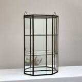 Glass and brass window