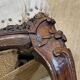 Regency period armchair in 18th century walnut to be reupholstered