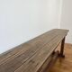 Vintage wooden bench