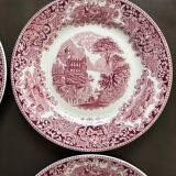 Lot de 6 assiettes à dessert modèle “Cambridge Old England”