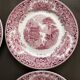 Set of 6 dessert plates, “Cambridge Old England” pattern