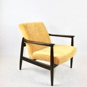 Fauteuil jaune GFM-64 attribué à Edmund Homa, 1970