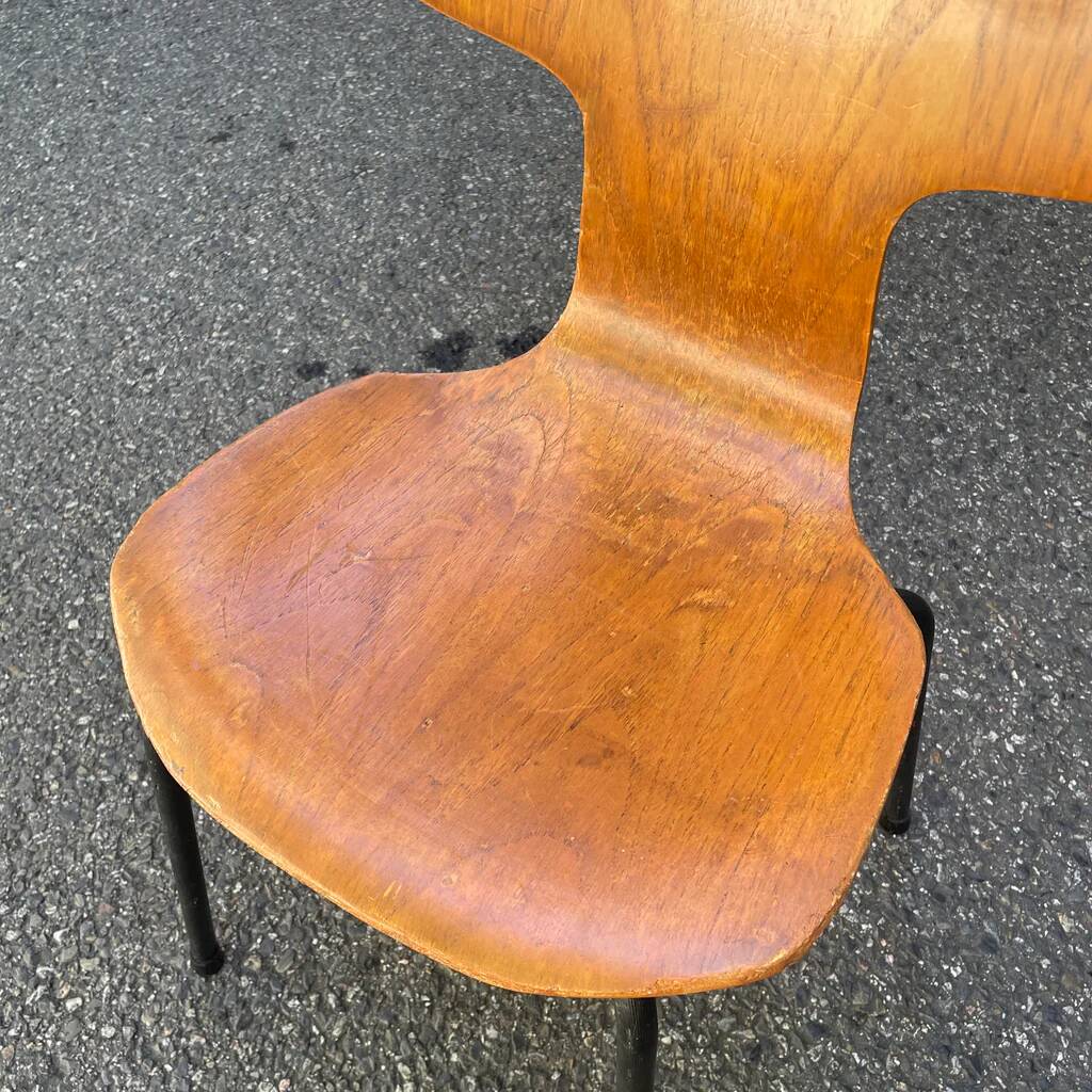 Chaise enfant Hammer Arne Jacobsen pour Fritz Hansen, 1969