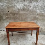 Antique oak table office table or kitchen table