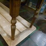 Table metier en bois massif 20ème
