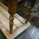 20th century solid wood craft table