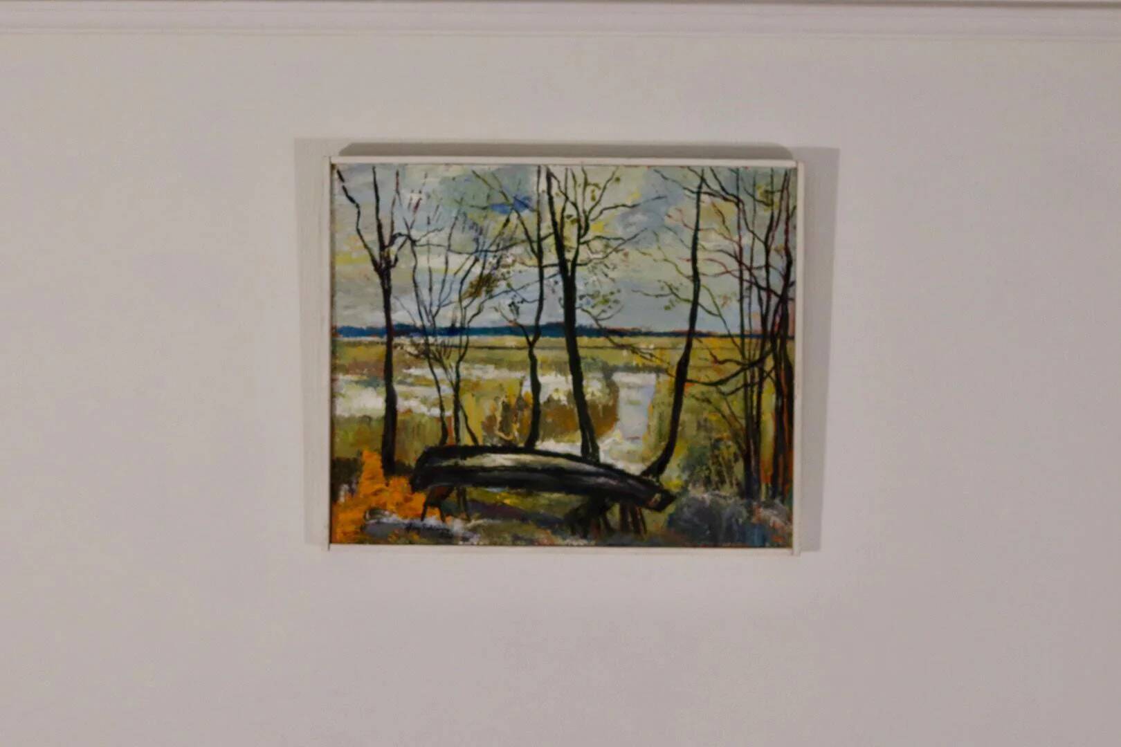 Paysage avec arbres par Harry Sahlin