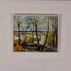 Paysage avec arbres par Harry Sahlin