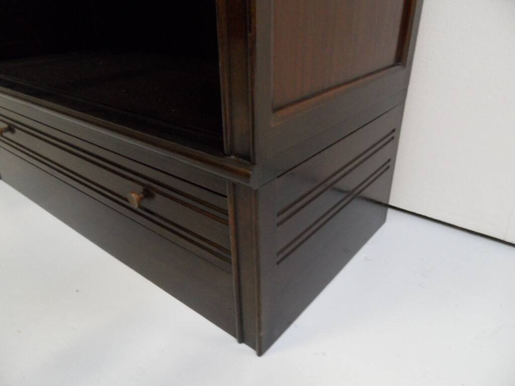 Vintage mahogany stackable bookcase 1960's