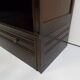 Vintage mahogany stackable bookcase 1960's