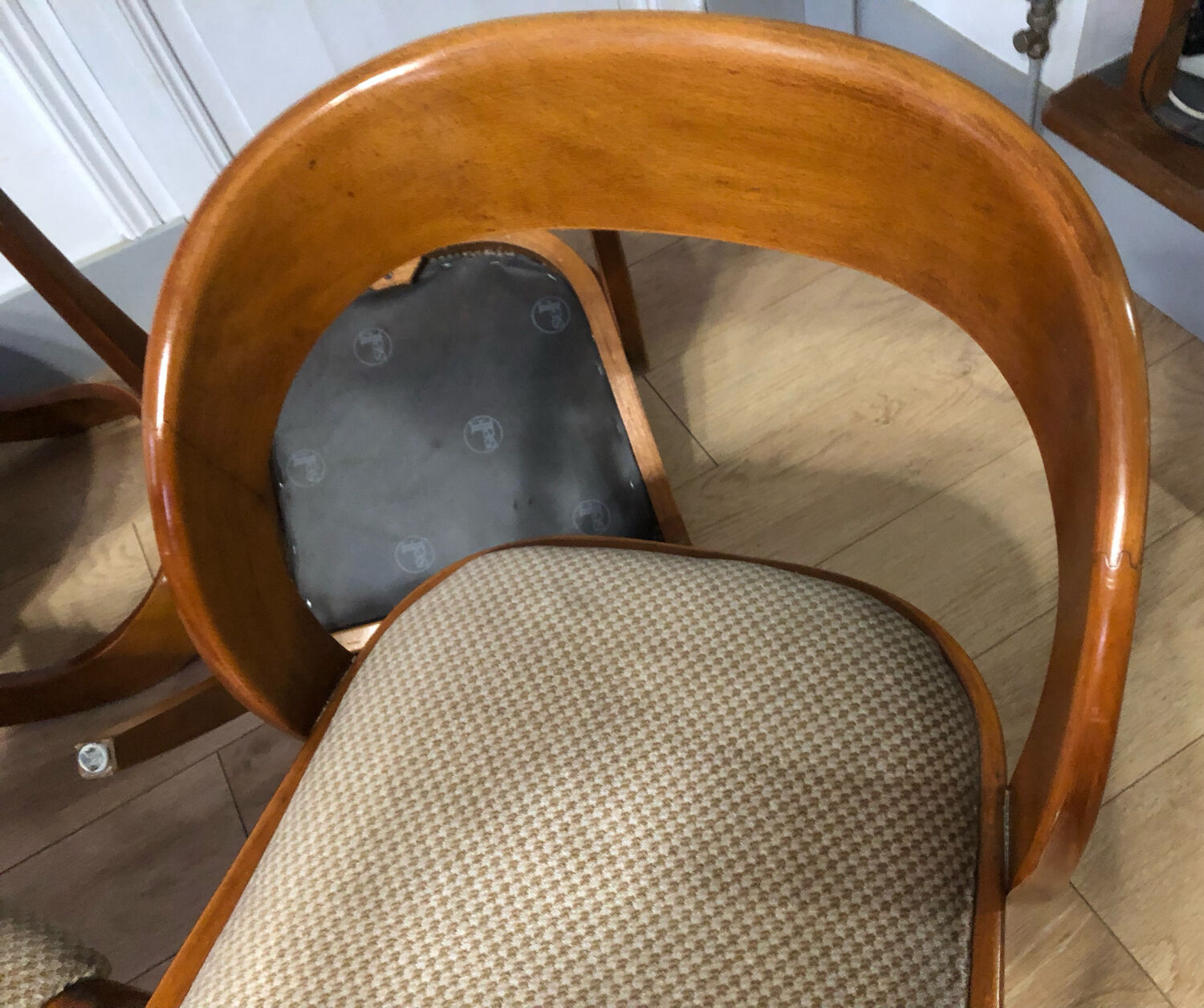 Series 6 vintage chairs baumann modem 14 sled