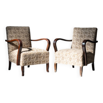 Set of Two Art Deco Armchairs – 1940s/1950s