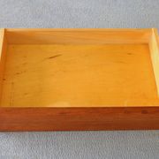 Floating nightstand  in teak wood by Sigfred Omann for Olholm Mobelfabrik