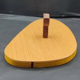 Plateau Vintage Design "Goutte" 1960s Scandinavian Wood