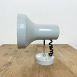 Vintage Grey Metal Wall Lamp by Josef Hurka for Napako, 1970s