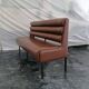 Faux leather bench seat, circa 1970