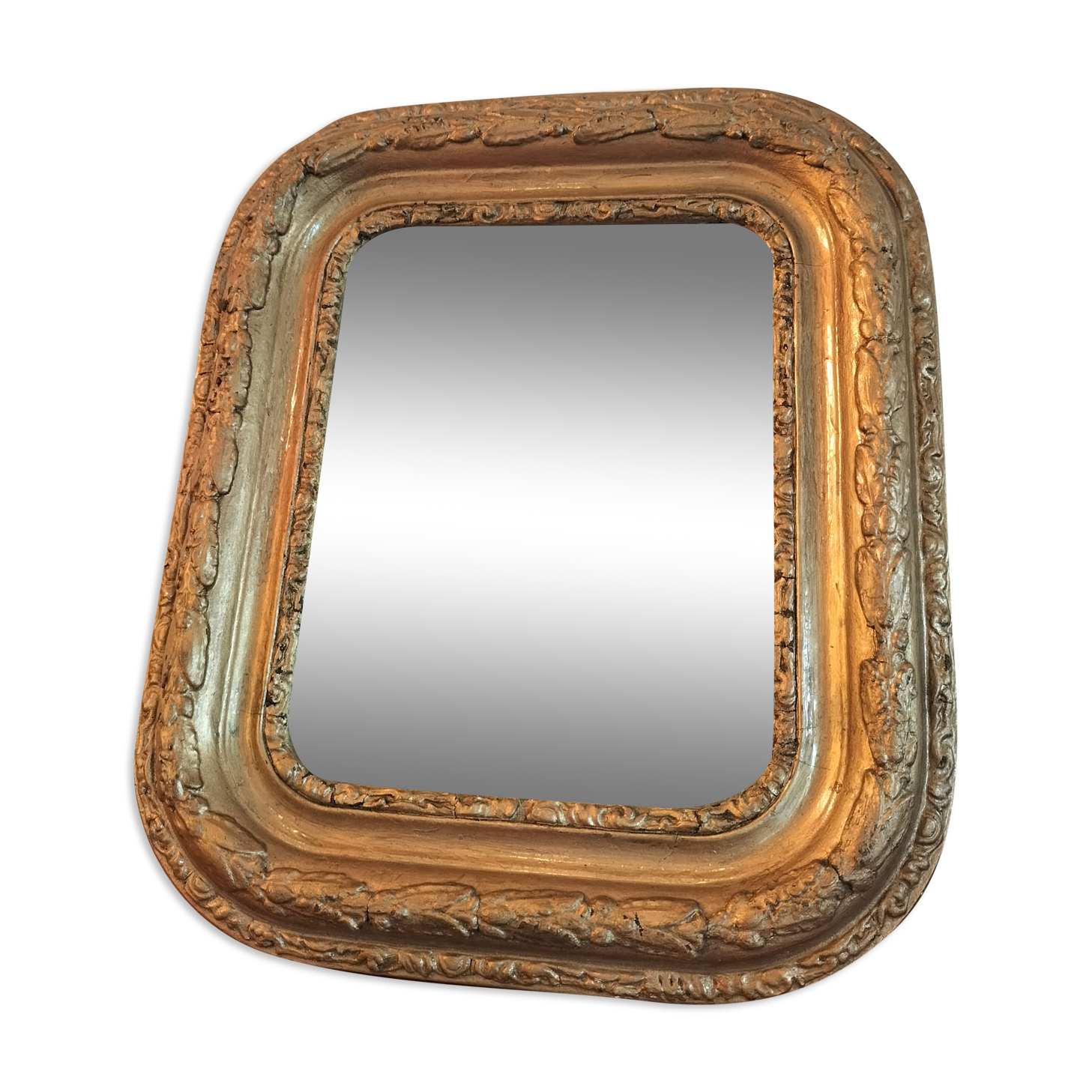 Small old mirror