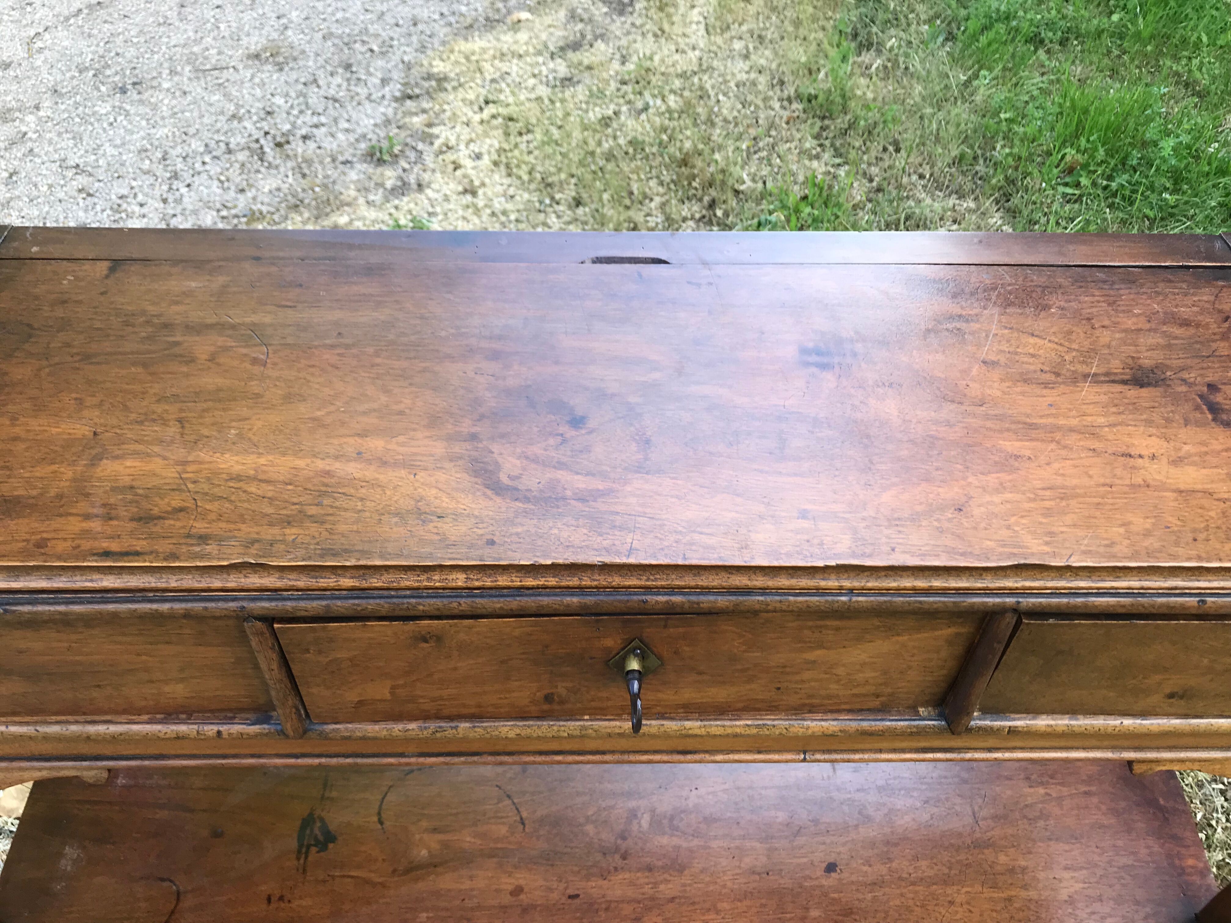 Old rustic console 19th