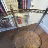 Louis XVI rolling dessert trolley