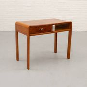Italian Art Deco burl desk 1930s