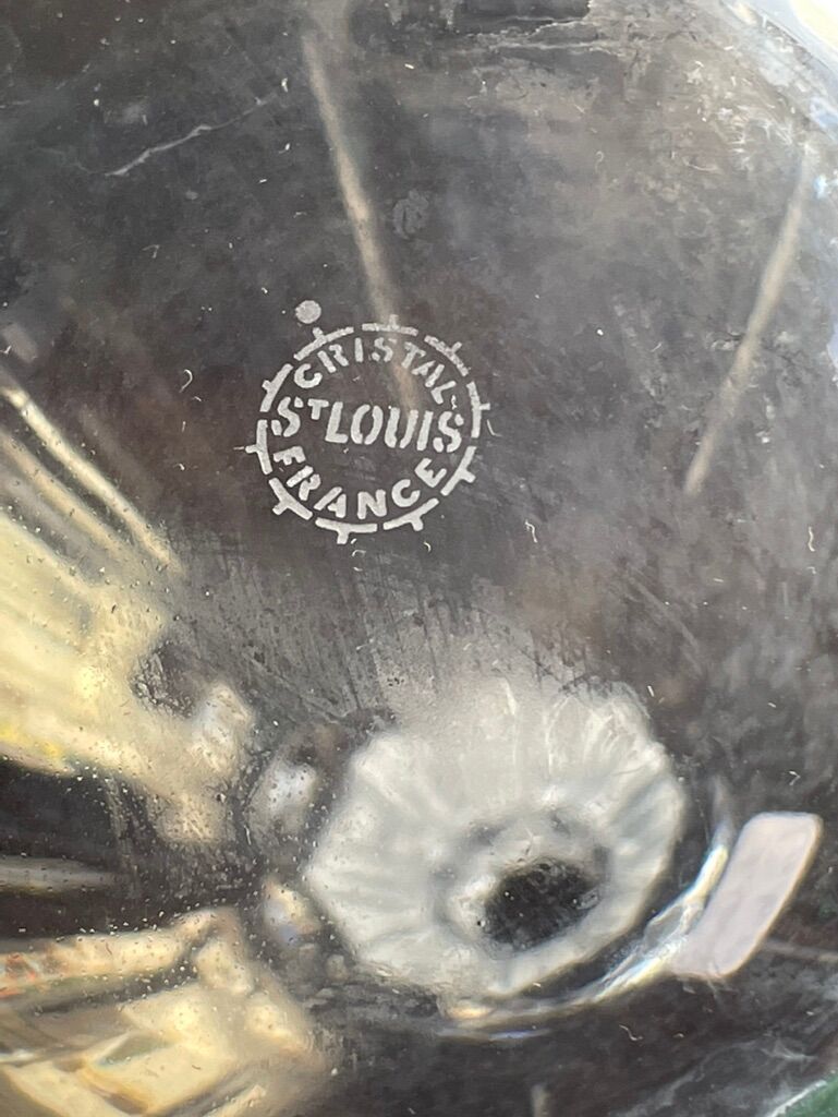 Saint Louis Cerdanya decanter XXth