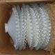 Abat jour opaline dentellee 1940/50