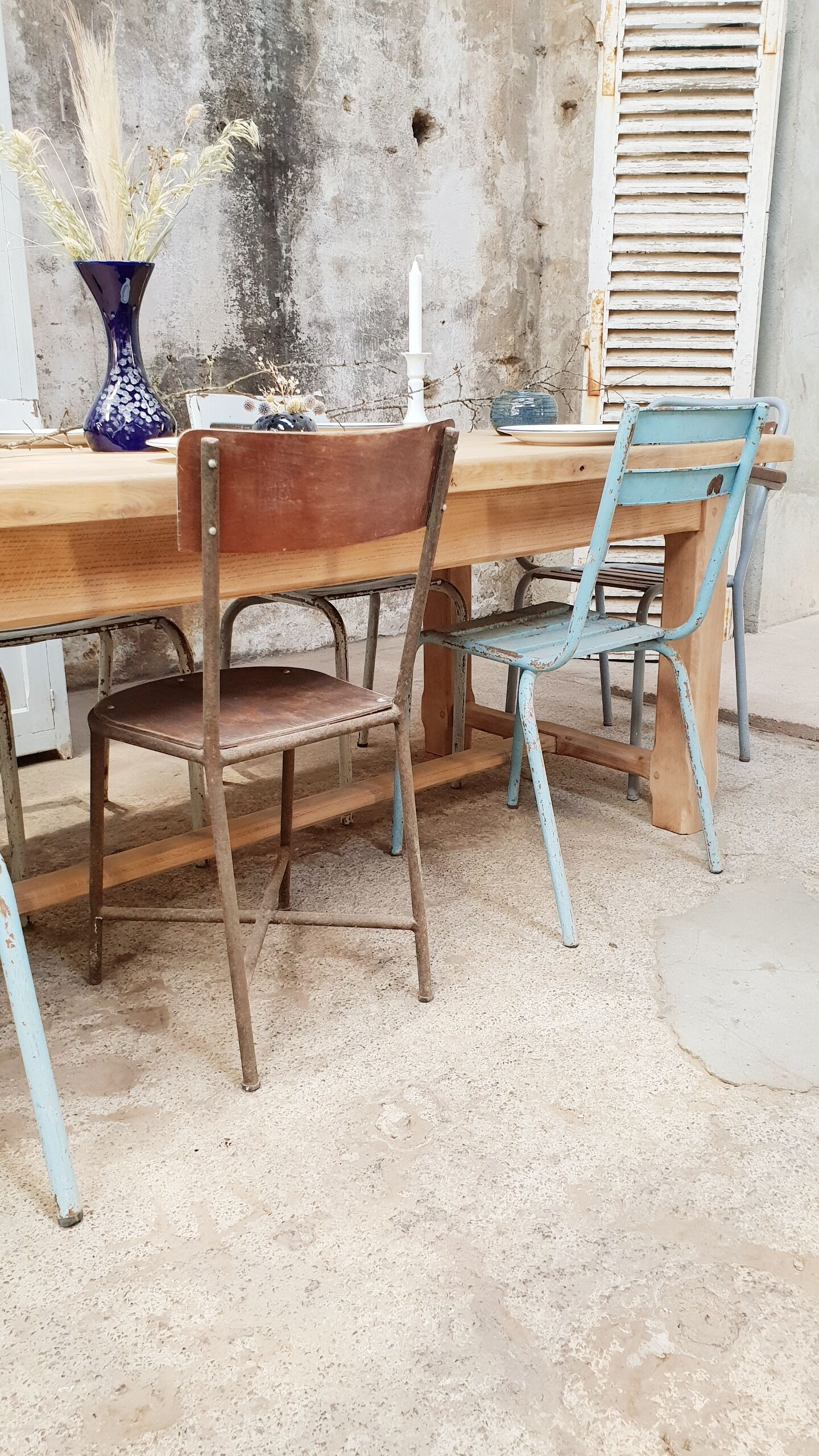 Vintage farmhouse table