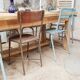 Table de ferme vintage