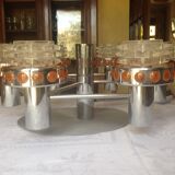 Suspension chandelier RAAK vintage years 70 space age