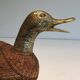 Ceramic and Brass Duck Catchall, Tarzia Firenze, Italian Work,