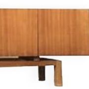 Vintage Scandinavian sideboard in blond teak