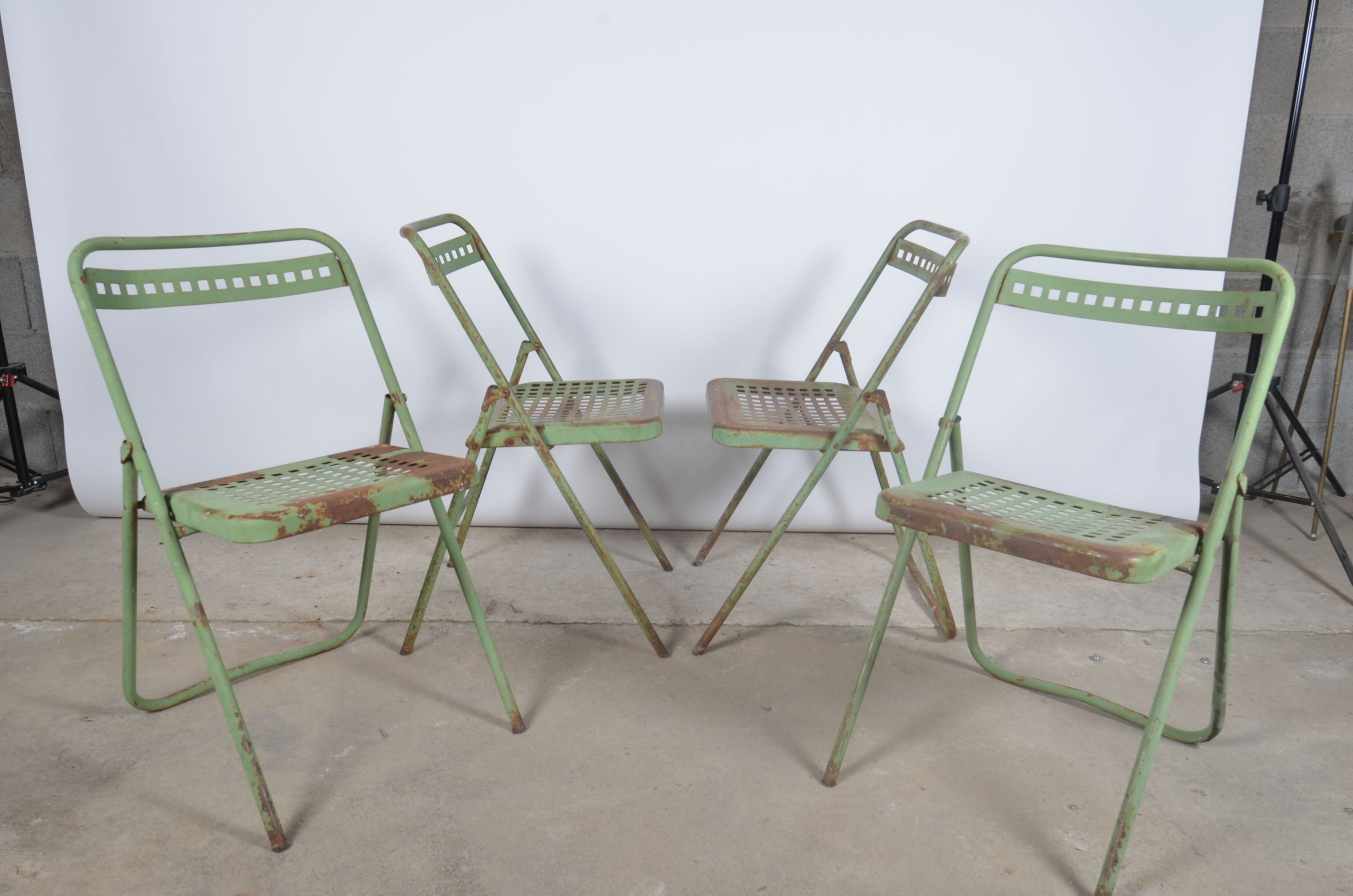 Souvignet folding metal foldchair chairs