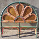Bedhead in bamboo, rattan and wicker, vintage, 60s