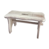 Wooden bench in the country spirit