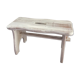 Wooden bench in the country spirit