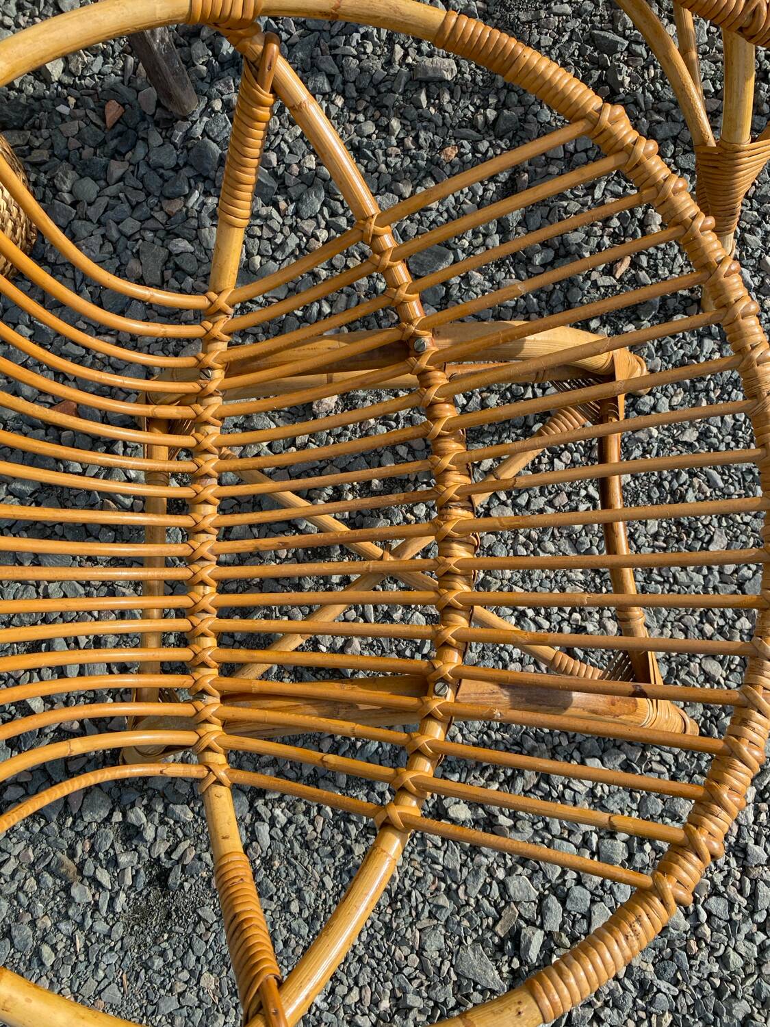 Paire de fauteuil en rotin