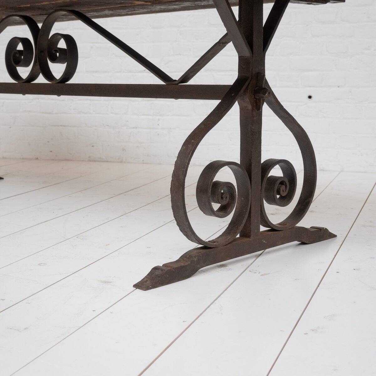 Antique French Oak Table, 1850